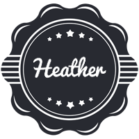 heather badge logo