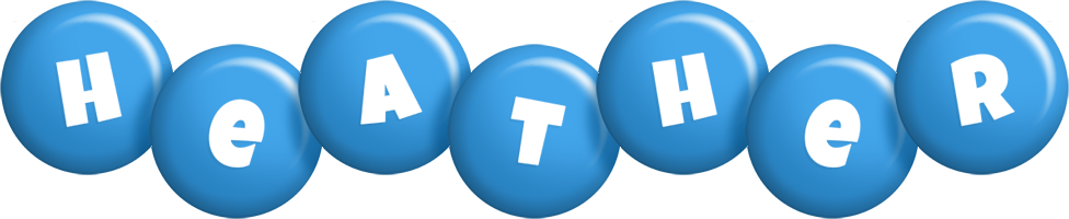 heather candy-blue logo