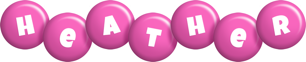 heather candy-pink logo