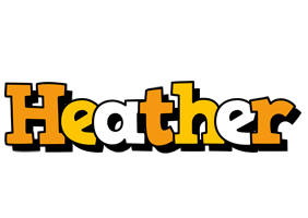 heather cartoon logo