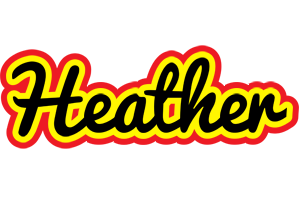 heather flaming logo