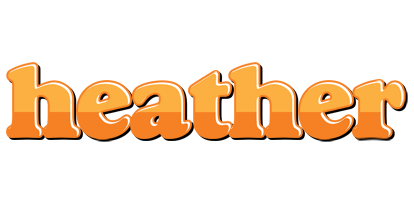 heather orange logo