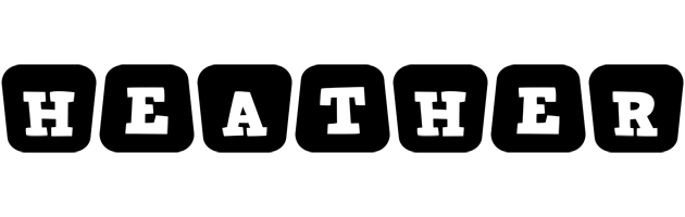 heather racing logo