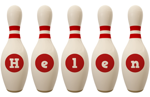 helen bowling-pin logo