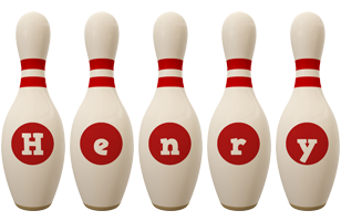 henry bowling-pin logo