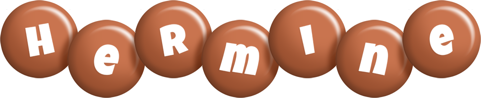 hermine candy-brown logo