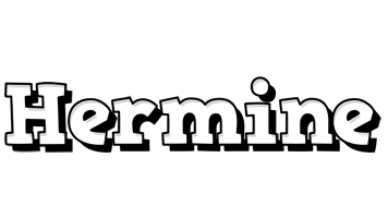 hermine snowing logo