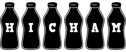 hicham bottle logo