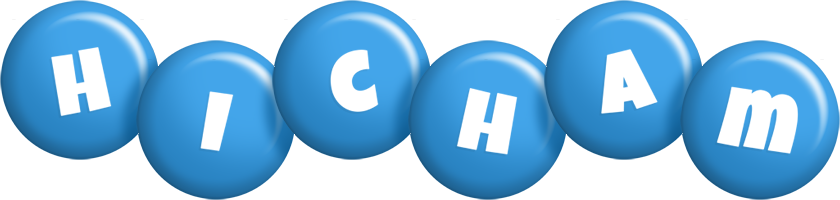 hicham candy-blue logo