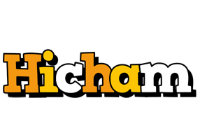 hicham cartoon logo