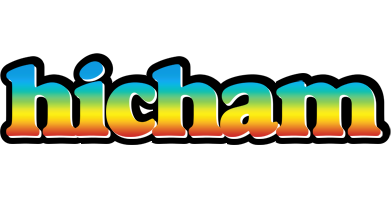 hicham color logo