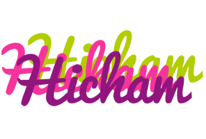 hicham flowers logo