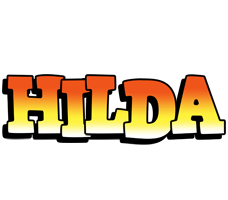 hilda sunset logo