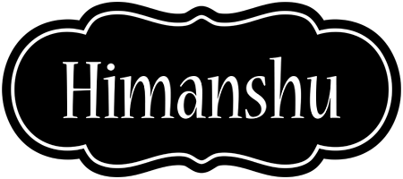 himanshu welcome logo