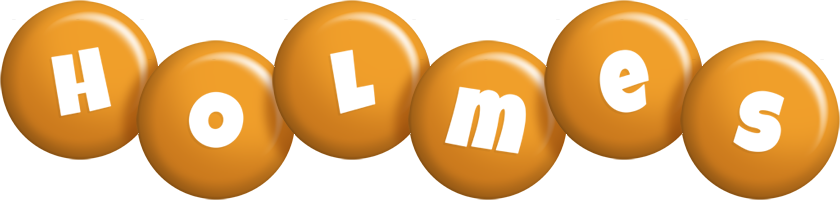 holmes candy-orange logo