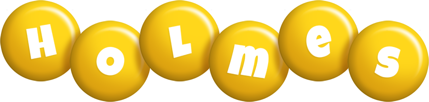 holmes candy-yellow logo