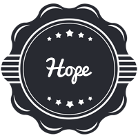 hope badge logo