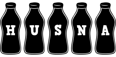 husna bottle logo