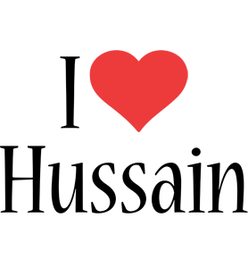hussain i-love logo