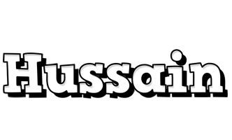 hussain snowing logo