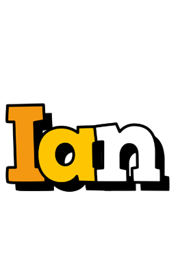 ian cartoon logo