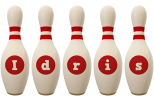 idris bowling-pin logo