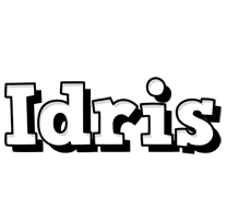 idris snowing logo