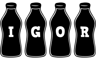 igor bottle logo