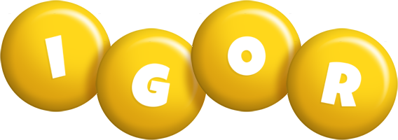 igor candy-yellow logo
