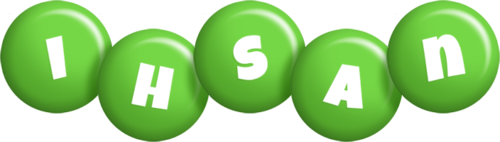 ihsan candy-green logo