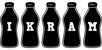 ikram bottle logo