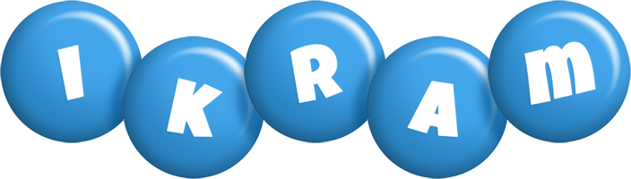 ikram candy-blue logo