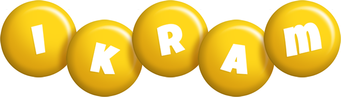 ikram candy-yellow logo
