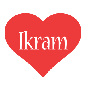 ikram love logo