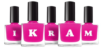 ikram nails logo