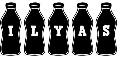 ilyas bottle logo