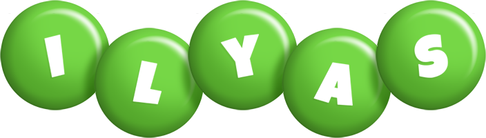 ilyas candy-green logo