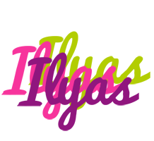 ilyas flowers logo