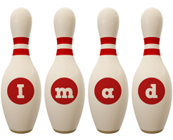 imad bowling-pin logo