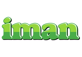 iman apple logo