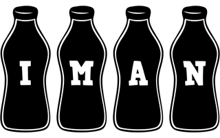 iman bottle logo