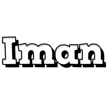 iman snowing logo