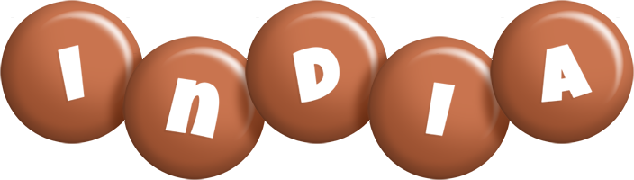 india candy-brown logo