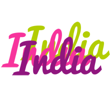 india flowers logo