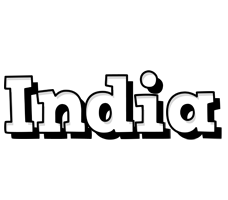 india snowing logo