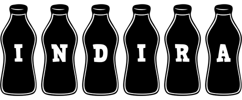 indira bottle logo