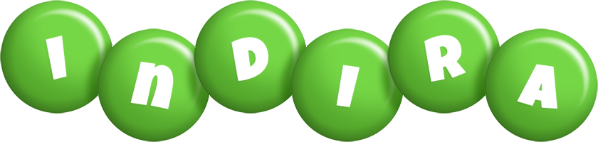indira candy-green logo