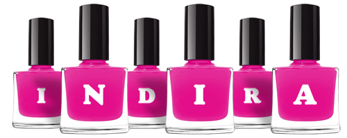indira nails logo