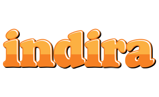 indira orange logo