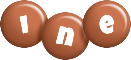 ine candy-brown logo